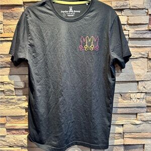 Psycho Bunny Black T-Shirt for Men XL